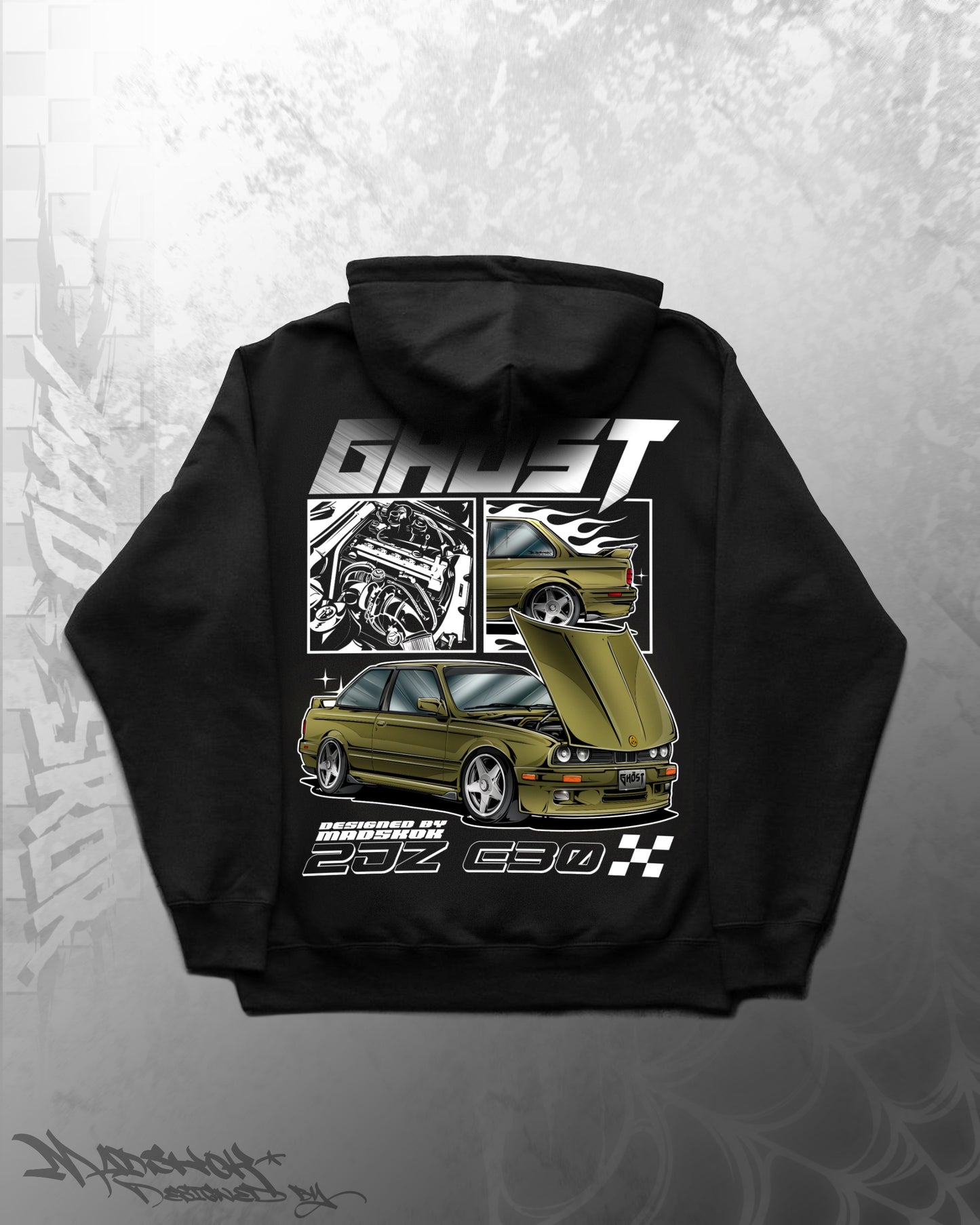 2JZ E30 HOODIE