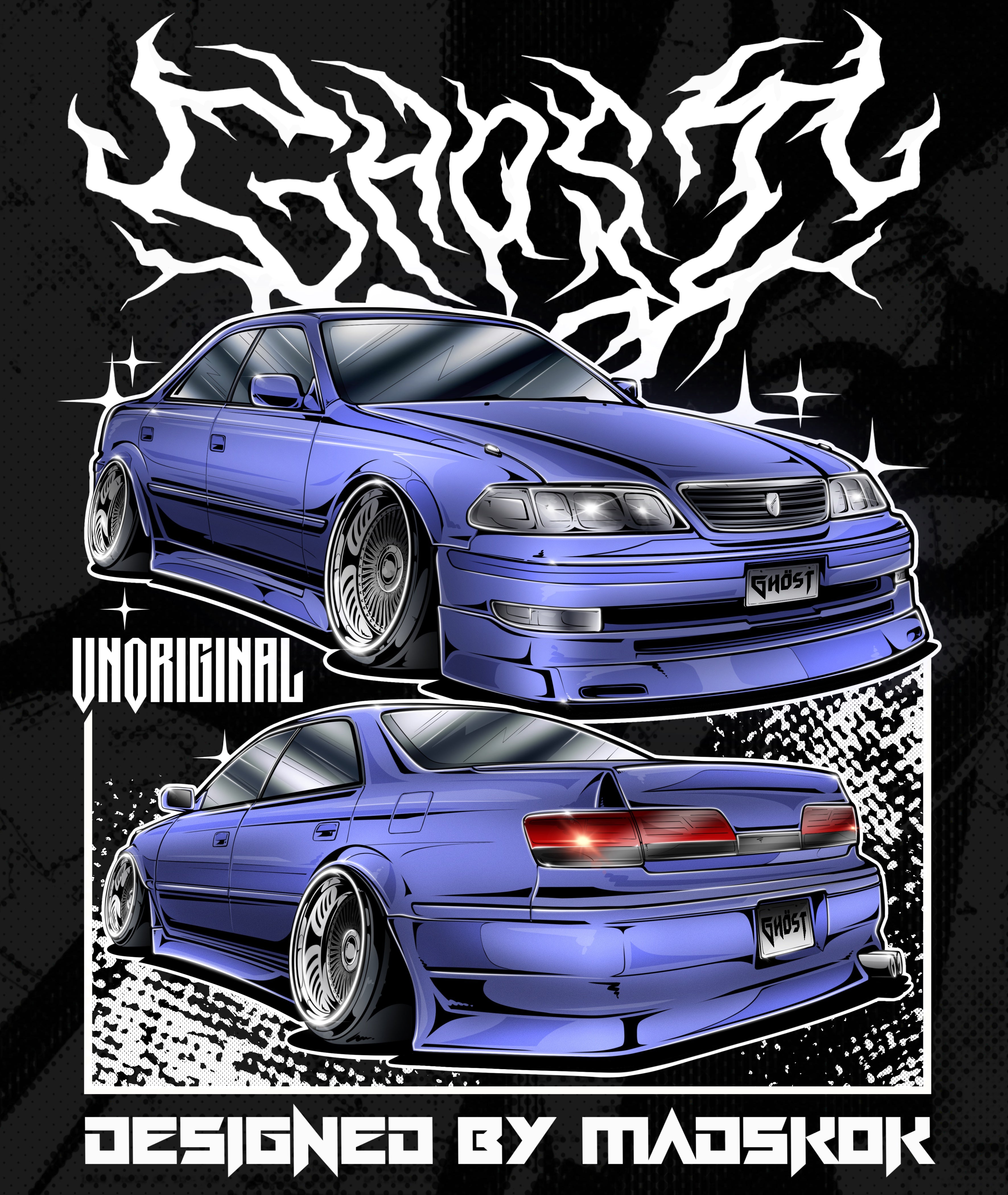 JZX100 MKII HOODIE – GhostGvng