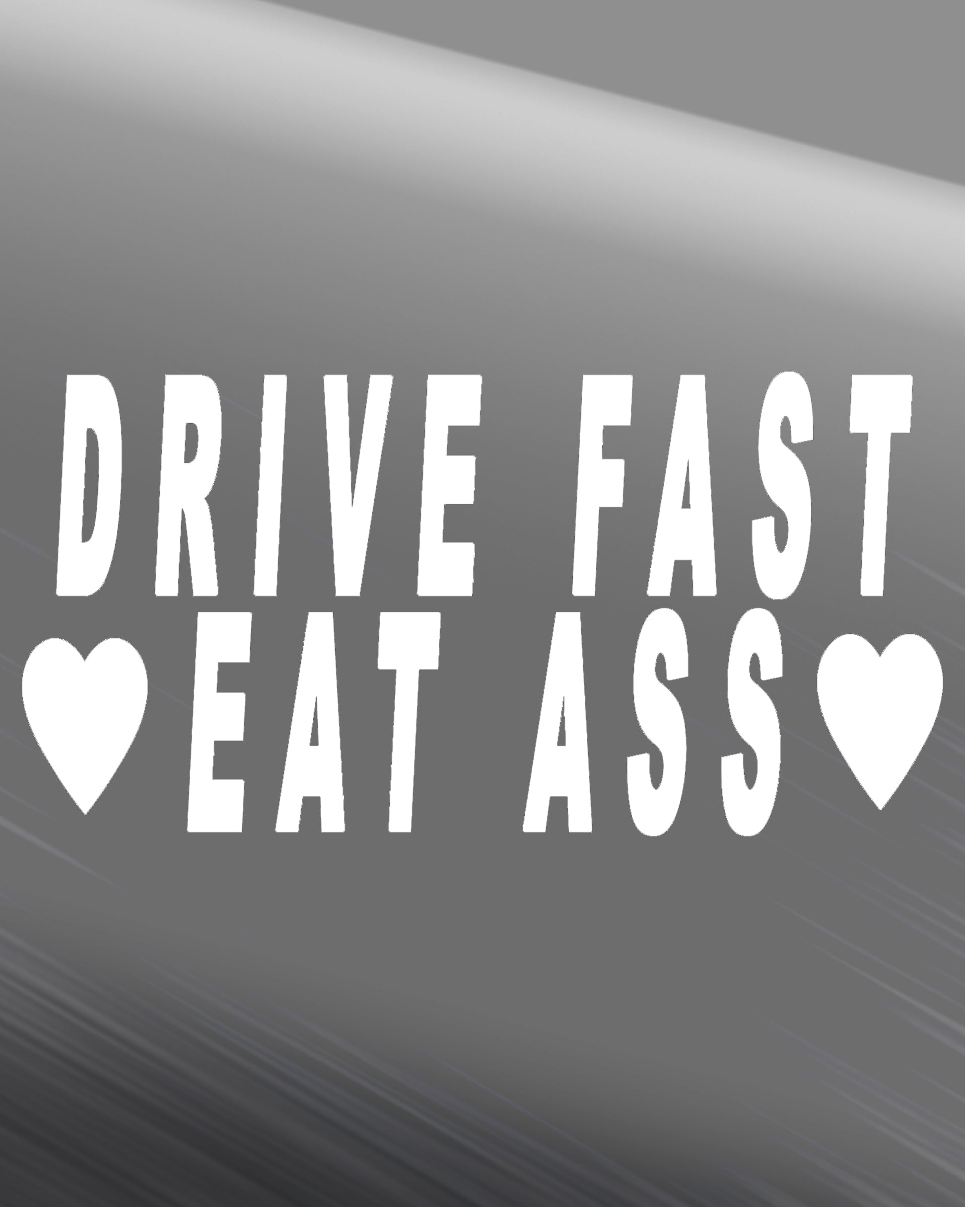 Drive Faster Sticker DRIVE FAST DECAL – GhostGvng