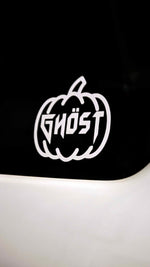 Load image into Gallery viewer, Ghost pumpkin decal
