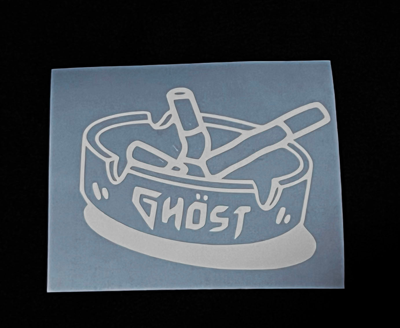 Ghost ash decal
