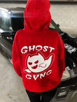Load image into Gallery viewer, RED GHOSTY HOODIE

