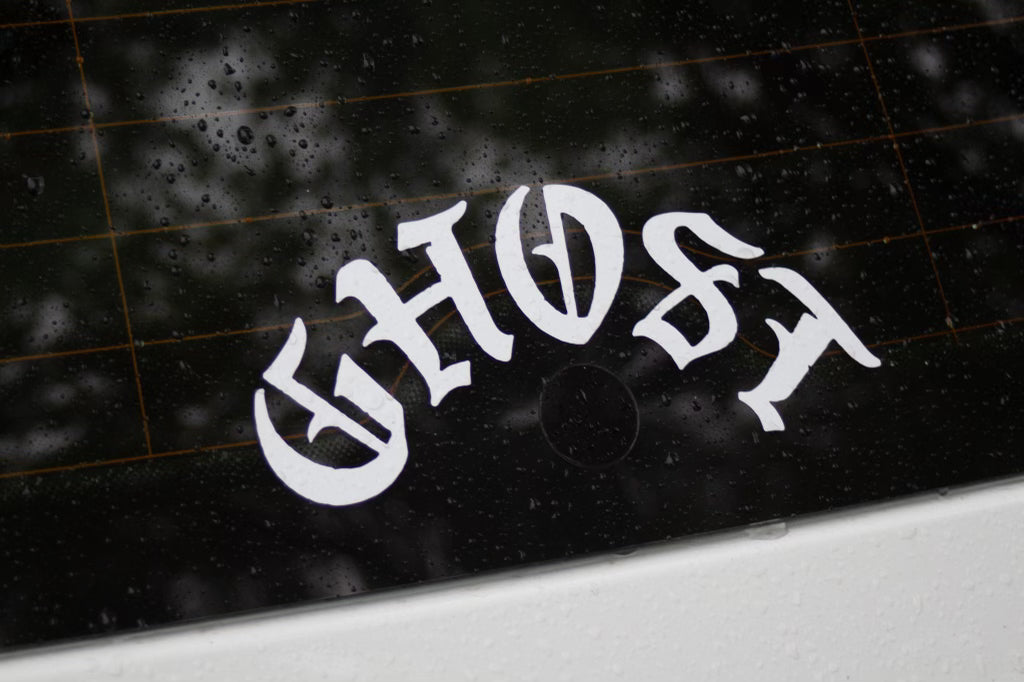 Ghost arch decal