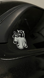 Ghost punk decal