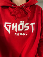 Load image into Gallery viewer, RED GHOSTY HOODIE
